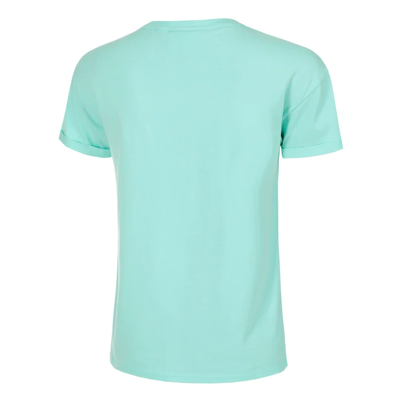 Wild Sketchy T-Shirt Damen-Türkis,Mehrfarbig