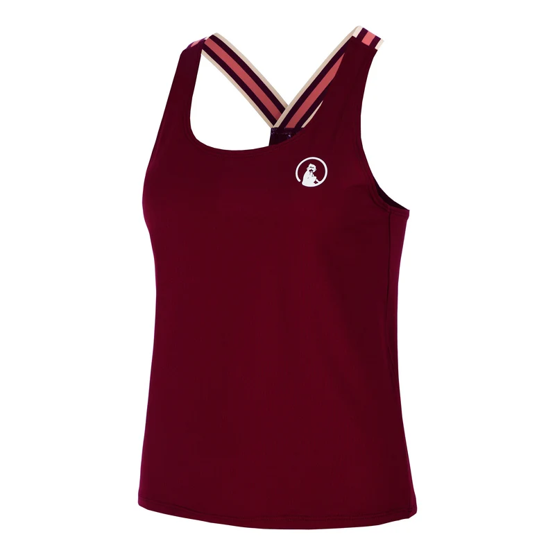 Endlessly Serve & Volley 2.0 Tank-Top Damen-Weinrot,Mehrfarbig