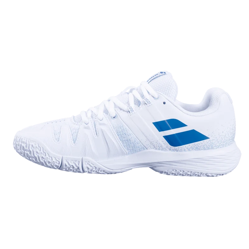 BABOLAT SENSA WOMEN Blanco/Azul SS25 (Zapatillas)