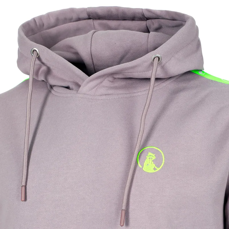Mind Taped Hoody Herren-Lila,Neongrün