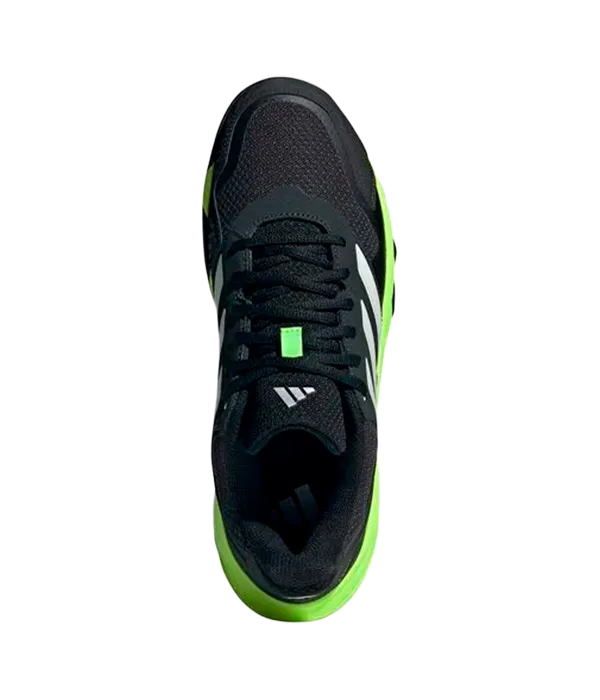 Zapatillas Adidas CourtJam Control 3 Clay Negro/Amarillo Limon 2025