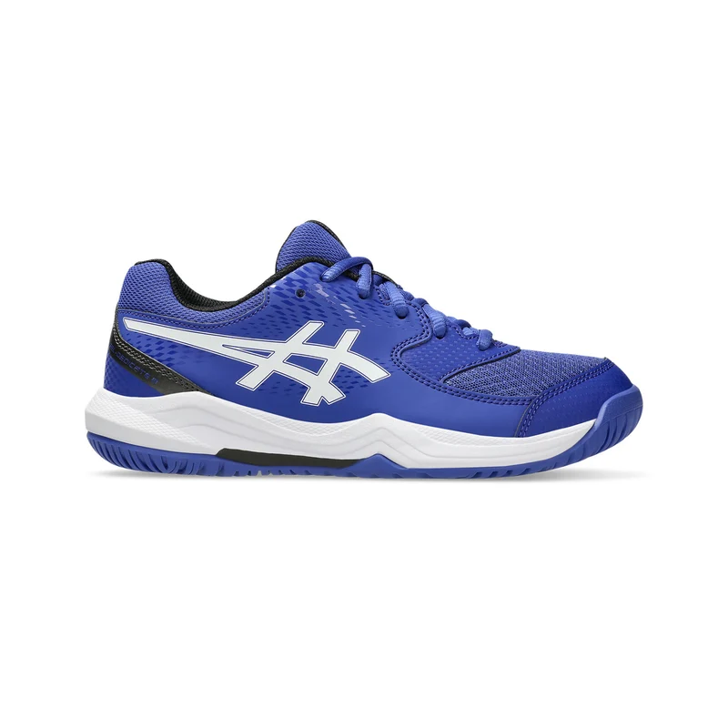 Gel-Dedicate 8 GS Allcourtschuh Kinder - dunkelblau, weiß