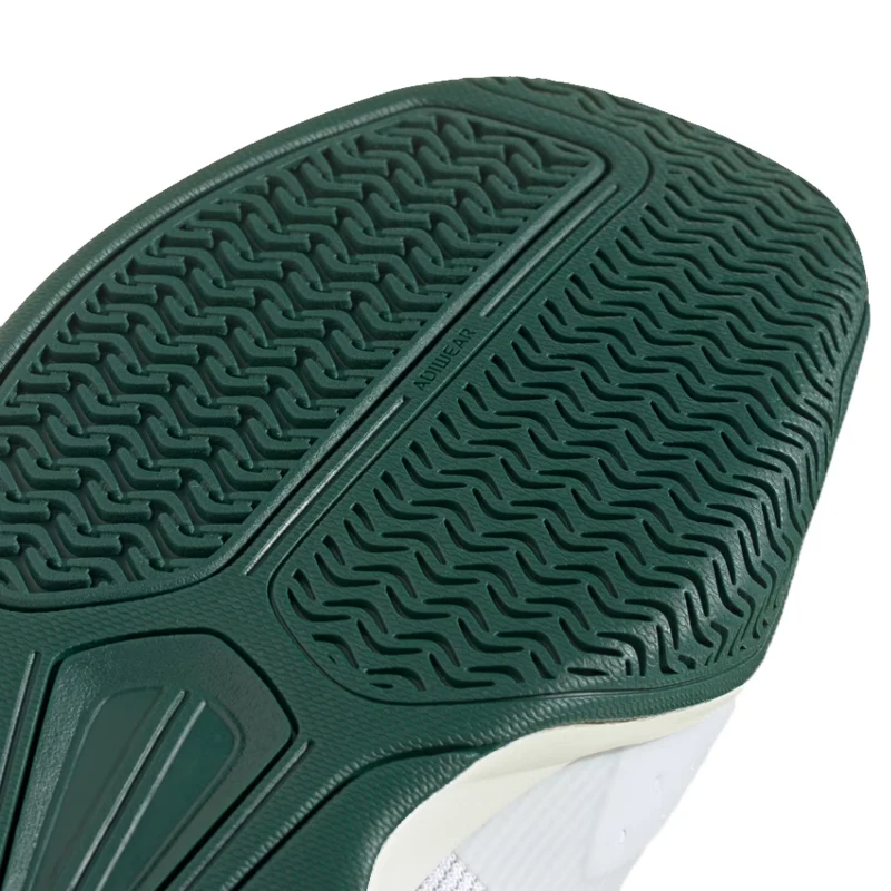 Adidas Men's Courtflash Pickleball Shoes White Collegiate Green