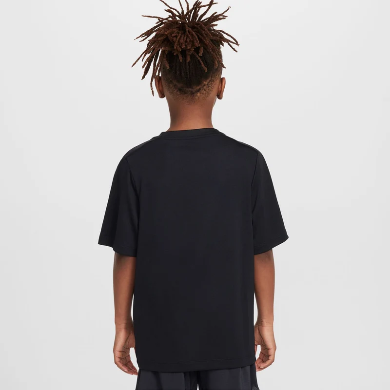 Dri-Fit Multi T-Shirt Kinder-Schwarz,Weiß