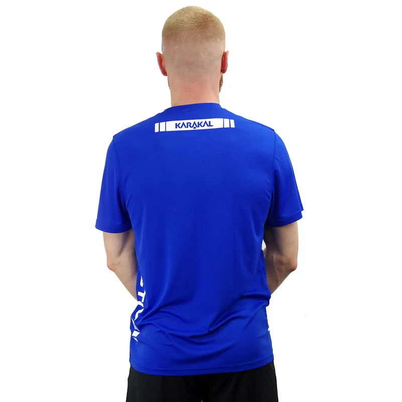 Karakal Men's Active Tee Blue 25/26