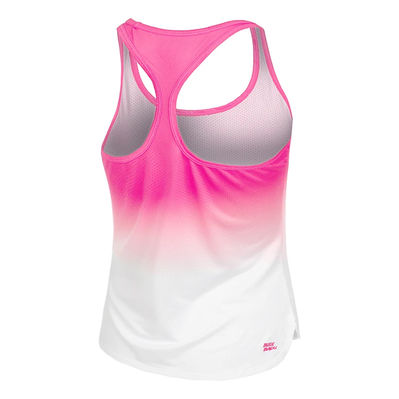 Crew Gradiant Tank-Top Damen-Pink,Weiß