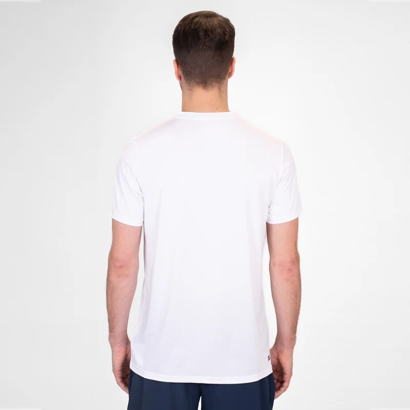 Crew T-Shirt Herren-Weiß