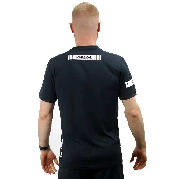 Karakal Men's Pro Tour Tee Black 25/26