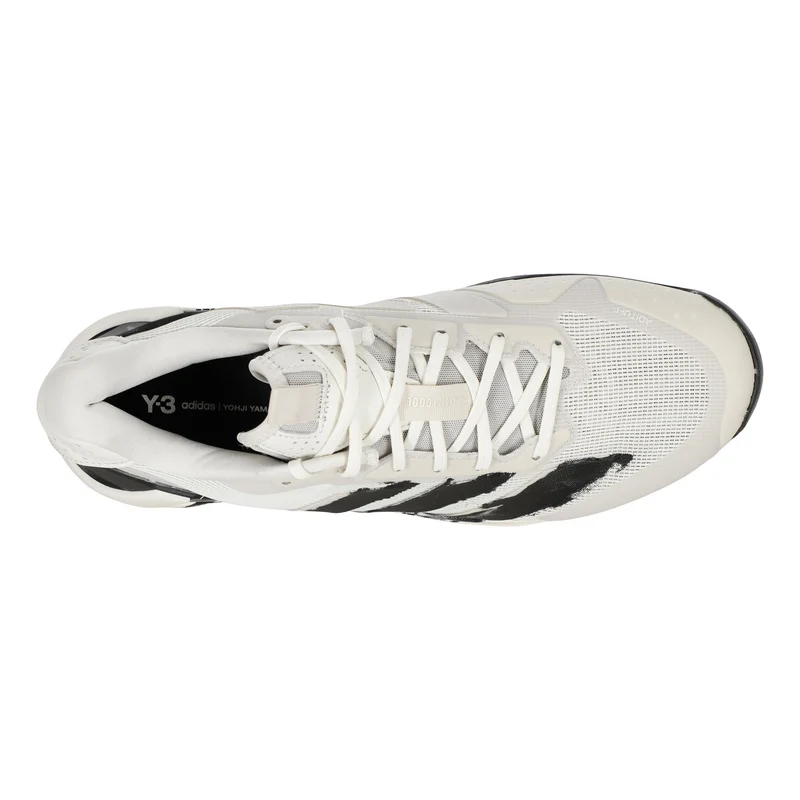 Y-3 Adizero Ubersonic 5 Allcourtschuh Herren - weiß, schwarz