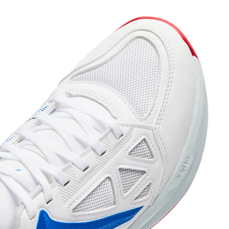 Kanso Takumi ID Indoor Court Shoes 2025 White/Blue/Red