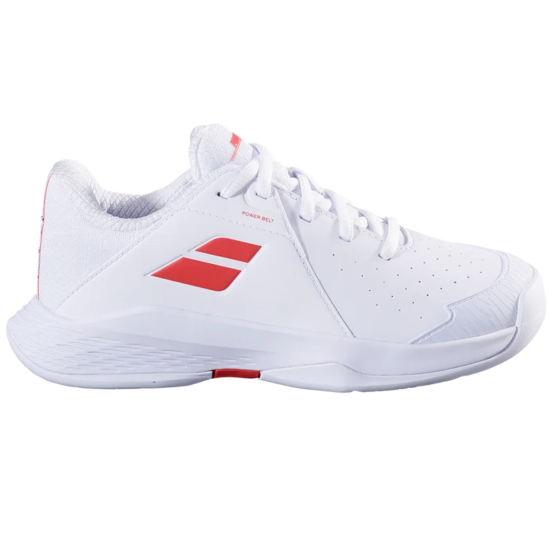 Babolat Junior Propulse 3 Tennis Shoes SS25 White Coral