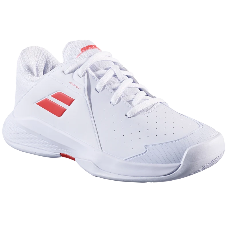 Babolat Junior Propulse 3 Tennis Shoes SS25 White Coral