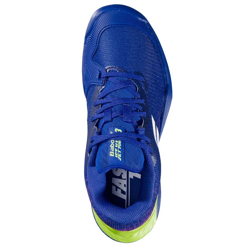 Babolat Junior Jet Mach 3 Tennis Shoes FW25 Dark Blue