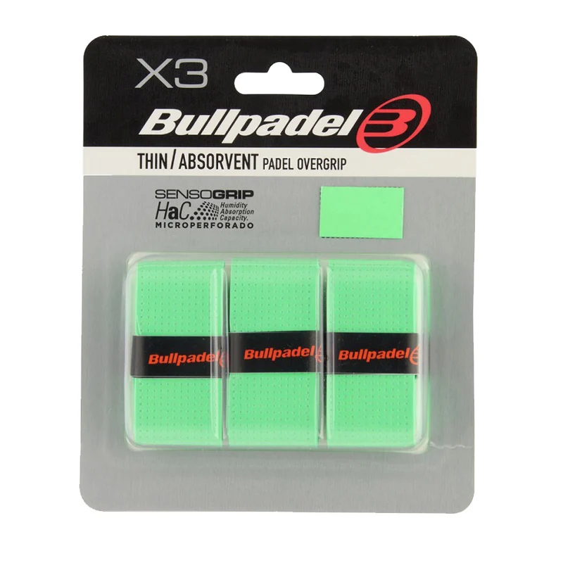 Bullpadel Thin Padel Overgrip - 3 Pack