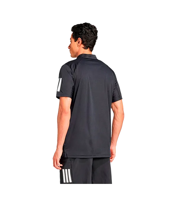 Polo Adidas Club 3STR Negro