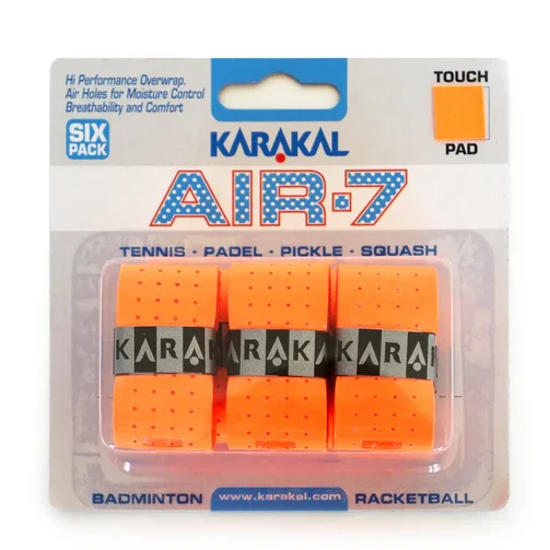 Karakal Air-7 Overwrap Racket Grip – 6 Pack
