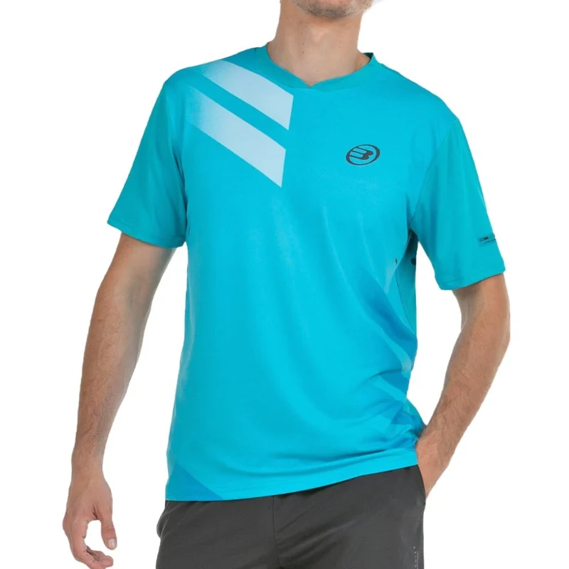 BULLPADEL MARON Turquesa Hombre (Camiseta)