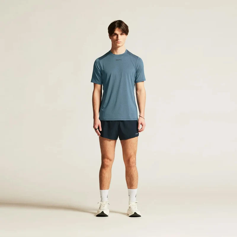 ADV Essence Laufshirt Herren - blau