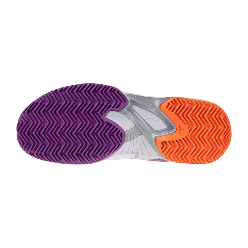 Wave Exceed Court Sandplatzschuh Damen - weiß, lila
