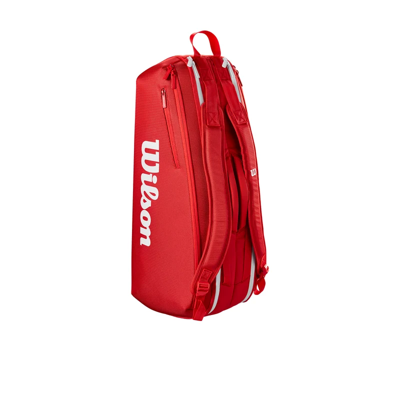 Wilson Super Tour 6 Racket Bag 2025 Red