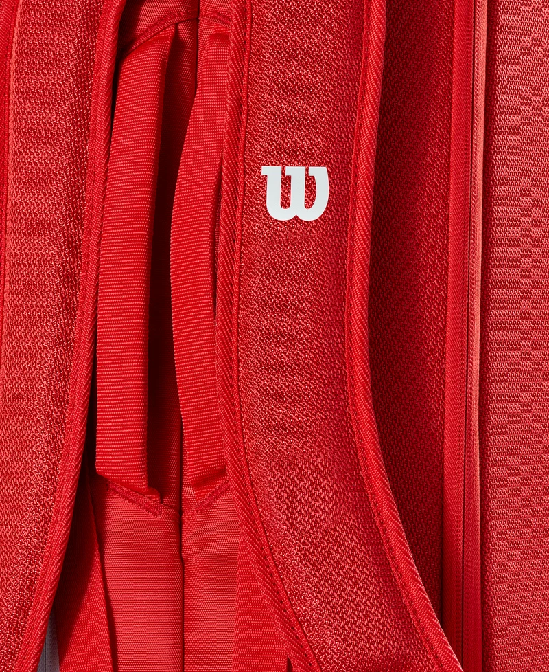 Wilson Super Tour 6 Racket Bag 2025 Red