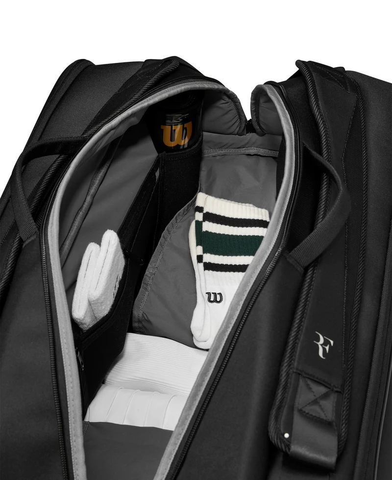 Wilson RF Tournament 15 Racket Bag Black
