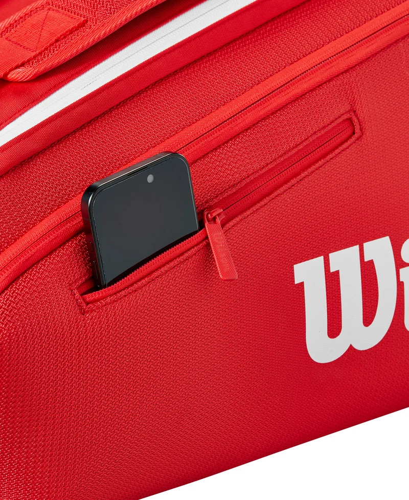 Wilson Super Tour 9 Racket Bag 2025 Red
