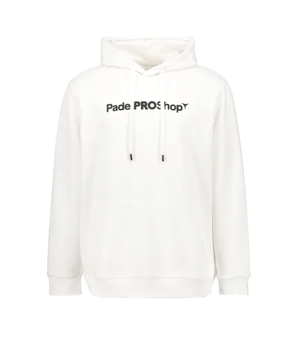 Sudadera PadelPROShop Blanca Logo Negro