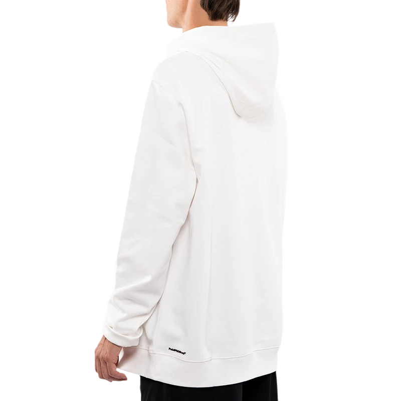 Sudadera PadelPROShop Blanca Logo Negro