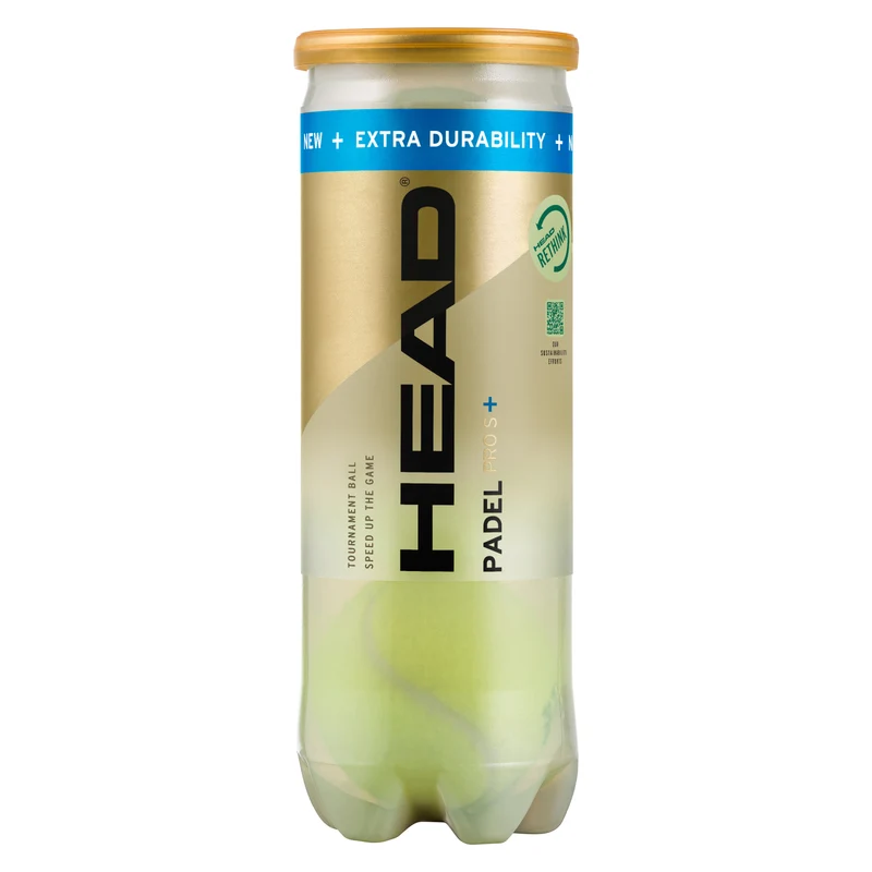 HEAD Padel Pro S + Padel Ball - 3 Ball Tube