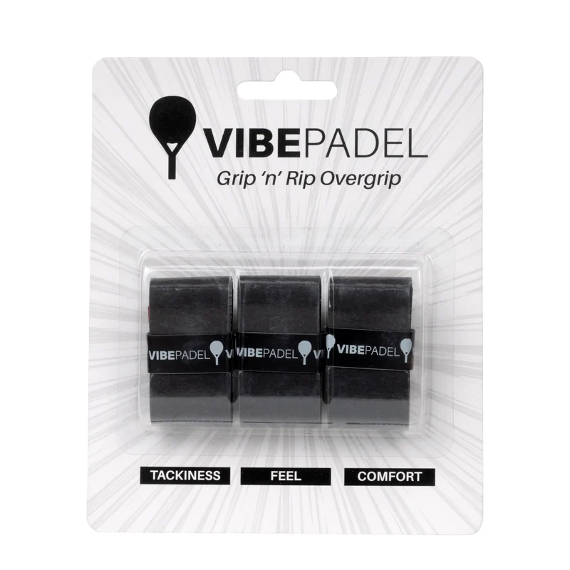 VIBEPADEL Grip 'n' Rip Overgrip 3 Pack