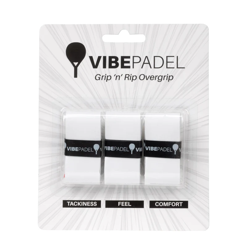 VIBEPADEL Grip 'n' Rip Overgrip 3 Pack