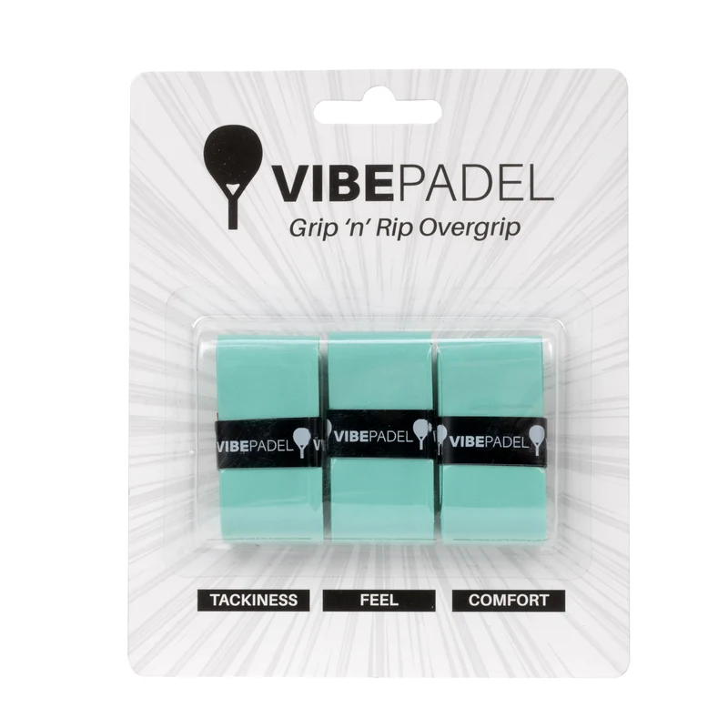 VIBEPADEL Grip 'n' Rip Overgrip 3 Pack