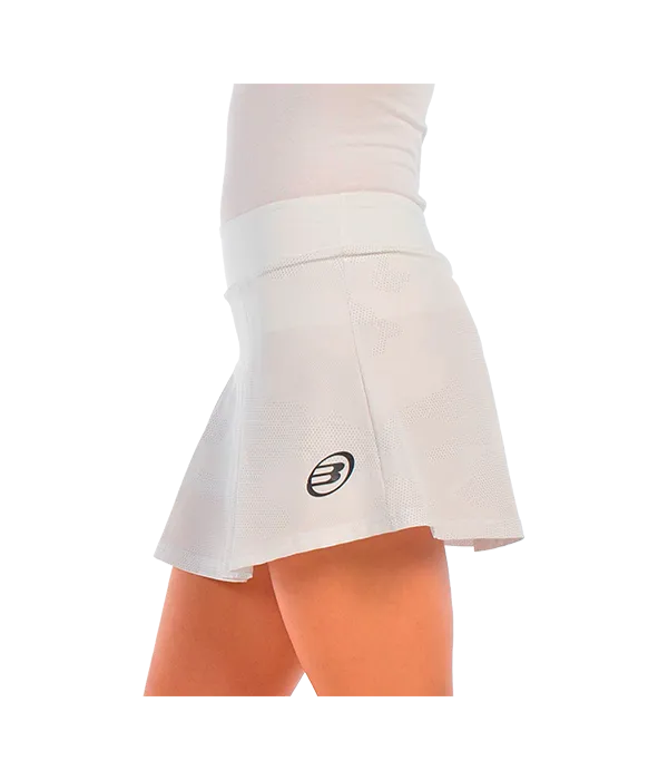 Falda Bullpadel Adoso Blanco 2025 Premier Padel
