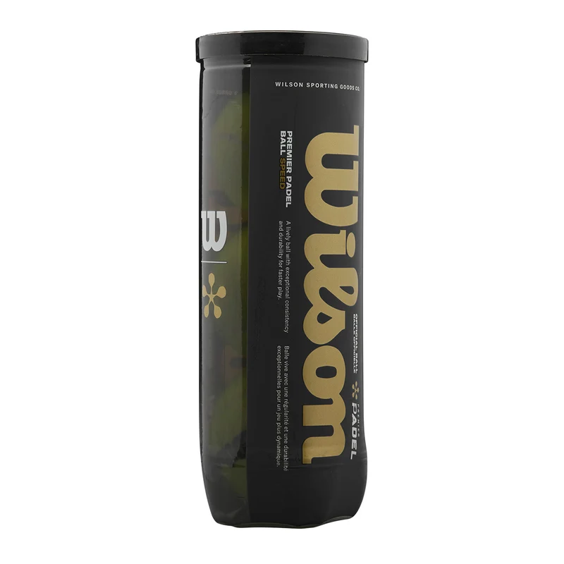Wilson Premier Padel Speed Balls - 3 Ball Can