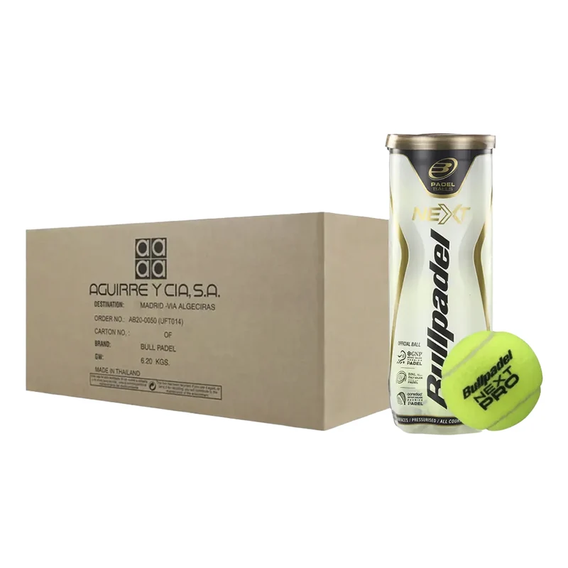 Cajon 24 Botes 3 Pelotas BULLPADEL FIP NEXT