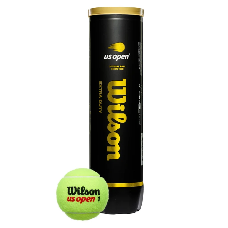 Wilson US Open Tennis Balls - 4 Ball Can