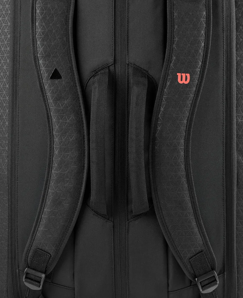Wilson Clash V3 15 Racket Bag Black Infrared