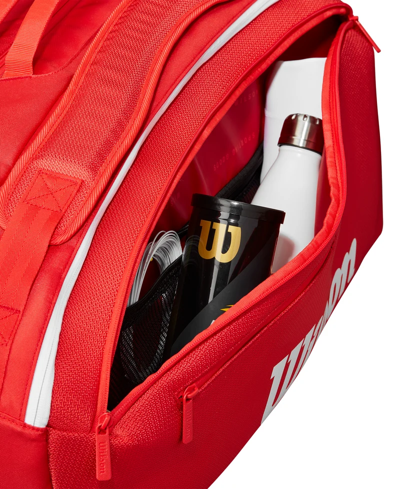 Wilson Super Tour 15 Racket Bag 2025 Red