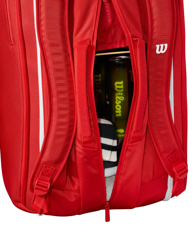 Wilson Super Tour 15 Racket Bag 2025 Red