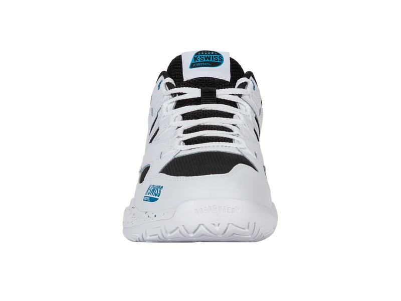 K-Swiss Men's Tura Team Padel Shoes White Black Blue