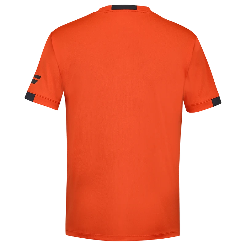 Babolat Mens Play Crew Neck Tee Fiesta Red