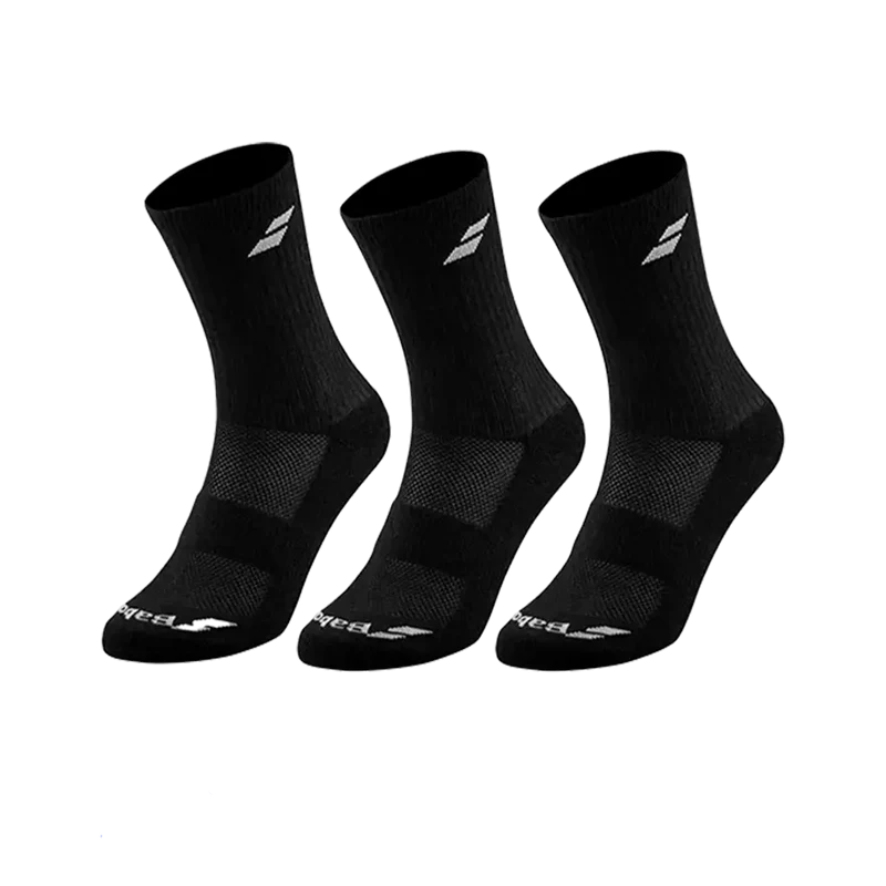 Calcetines Babolat Negro Junior (Pack x3)