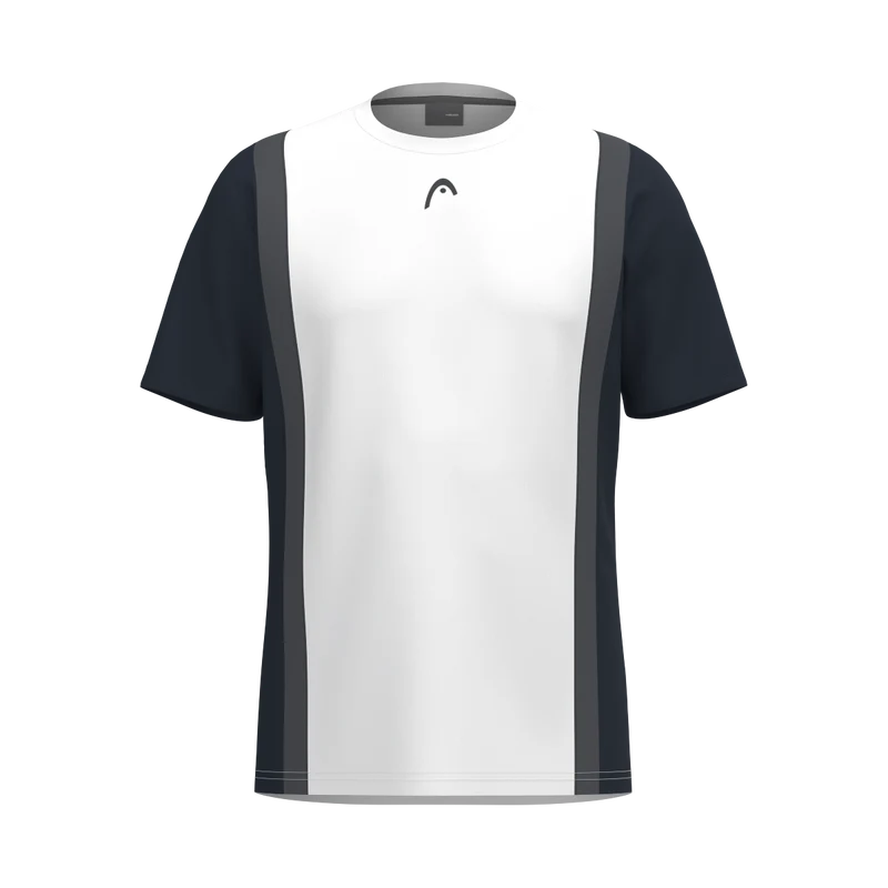 HEAD Men's Club 25 Tech T-Shirt White Navy