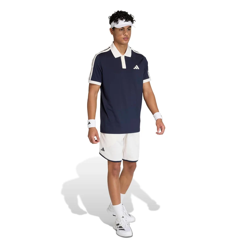Classics Polo Herren - dunkelblau, beige