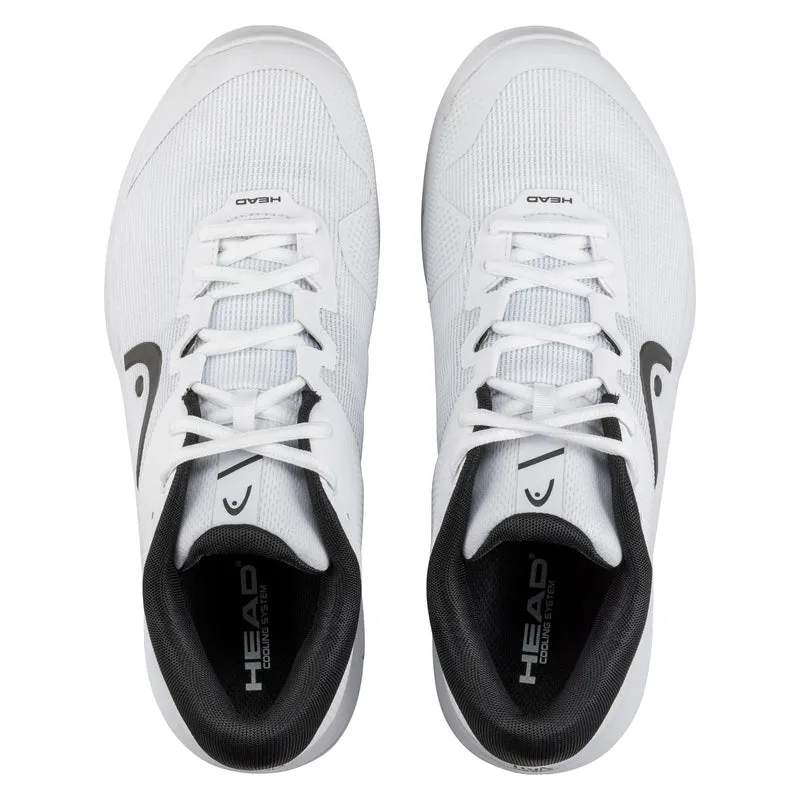 HEAD Men's Revolt Evo 2.0 Tennis Shoes White Black