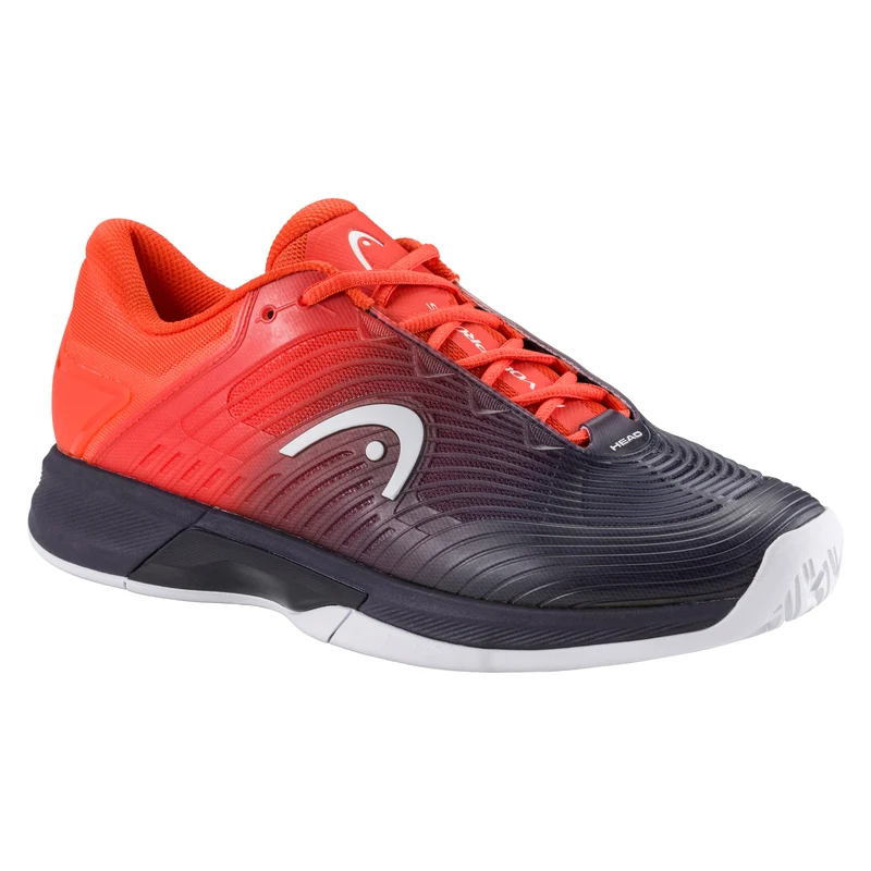 HEAD Men's Revolt Pro 4.5 Tennis Shoes Dark Blue Red