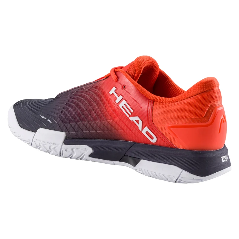 HEAD Men's Revolt Pro 4.5 Tennis Shoes Dark Blue Red