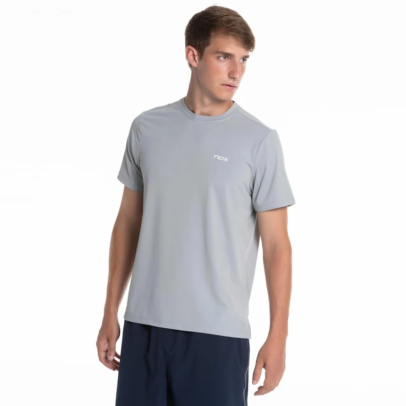 Team T-Shirt Herren-grau