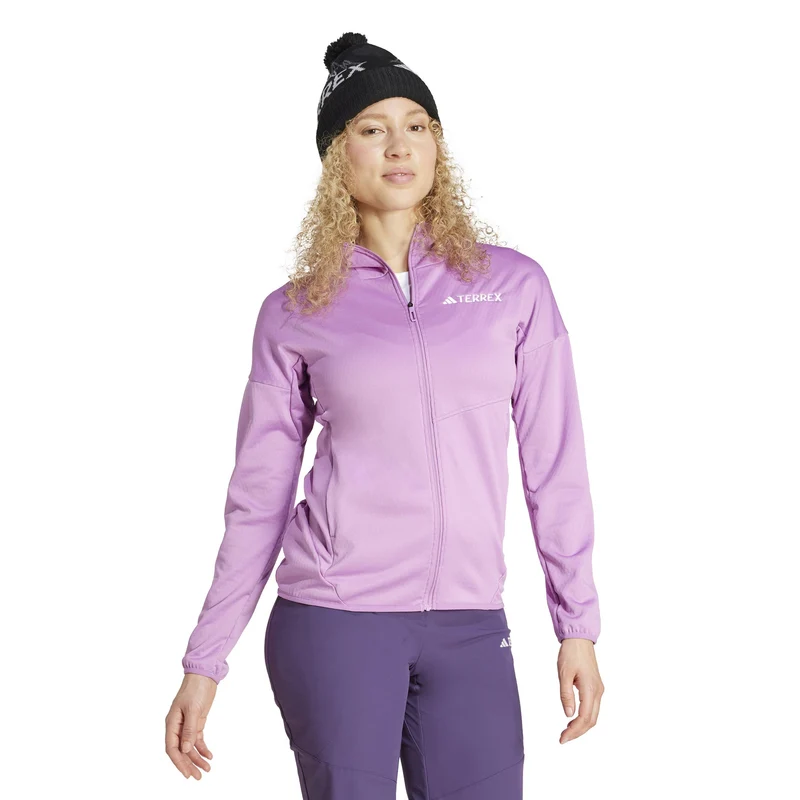 Terrex XPR Light Fleece Laufjacke Damen-Lila